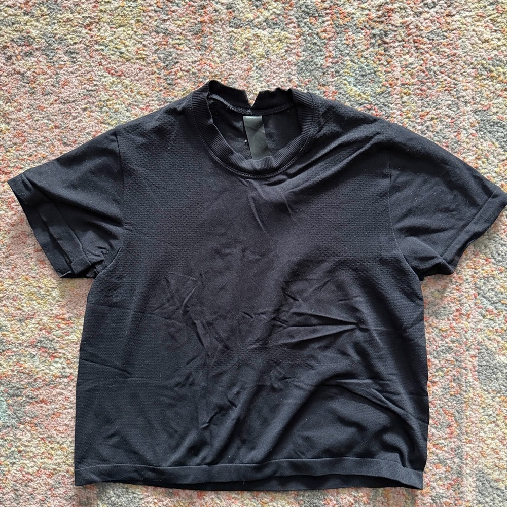 Bandit Running Mercury Seamless Women’s Crop Tee (S)